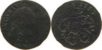 POLAND SCHILLING SOLIDUS 1/3 GROSZE August III 1733-1763 -