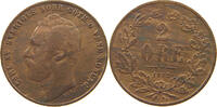 SWEDEN 2 ÖRE Karl XV. (1859-1872) -