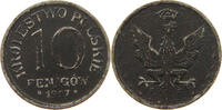 GEPLANTES KÖNIGREICH POLEN 10 FENIGOW Das geplante Königreich Polen 1914-1918. -