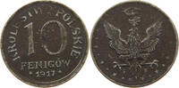 GEPLANTES KÖNIGREICH POLEN 10 FENIGOW Das geplante Königreich Polen 1914-1918. -