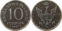 GEPLANTES KÖNIGREICH POLEN 10 FENIGOW Das geplante Königreich Polen 1914-1918. -