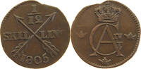 SWEDEN 1/12 SKILLING Gustav IV. Adolf (1792-1809) -