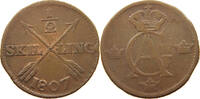 SWEDEN 1/2 SKILLING Gustav IV. Adolf (1792-1809) -