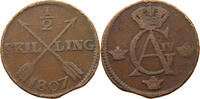 SWEDEN 1/2 SKILLING Gustav IV. Adolf (1792-1809) -