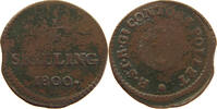 SWEDEN 1/4 SKILLING Gustav IV. Adolf (1792-1809) -