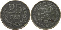 LUXEMBOURG 25 CENTIMES Charlotte (1919-1964) -