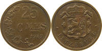 LUXEMBOURG 25 CENTIMES Charlotte (1919-1964) -