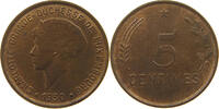 LUXEMBOURG 5 CENTIMES Charlotte (1919-1964) -
