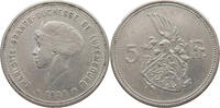 LUXEMBOURG 5 FRANCS Charlotte (1919-1964) -