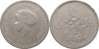 LUXEMBOURG 5 FRANCS Charlotte (1919-1964) -