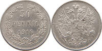 FINLAND 50 PENNIÄ Nikolaus II. (1894-1917) -