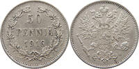 FINLAND 50 PENNIÄ Nikolaus II. (1894-1917) -