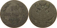 POLAND 10 GROSZY Nikolaus I. (1825-1855) -
