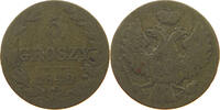 POLAND 5 GROSZY Nikolaus I. (1825-1855) -