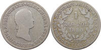 Polen 1 Zloty Nikolaus I. (1825-1855) -