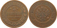 Russland 3 Kopeken Alexander II. (1855-1881) -