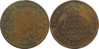 PORTUGAL 10 REIS Maria II. (1834-1853) -