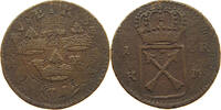 SWEDEN ÖRE Ulrika Eleonora (1718-1720) OVERSTRUCK -