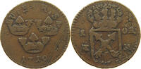 SWEDEN ÖRE Ulrika Eleonora (1718-1720) OVERSTRUCK -