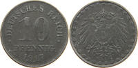 DEUTSCHES REICH 10 PFENNIG DIE ERROR -