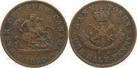 CANADA UPPER CANADA 1/2 PENNY Victoria 1837-1901 -