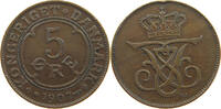 DENMARK 5 ÖRE Frederik VIII. (1906-1912) -