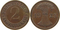 WEIMARER REPUBLIK 2 PFENNIG -