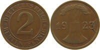 WEIMARER REPUBLIK 2 PFENNIG DIE ERROR -