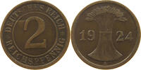 WEIMARER REPUBLIK 2 PFENNIG DIE ERROR -