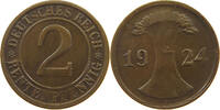 WEIMARER REPUBLIK 2 PFENNIG DIE ERROR -
