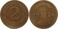 WEIMARER REPUBLIK 2 PFENNIG DIE EEROR -