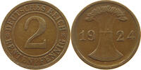WEIMARER REPUBLIK 2 PFENNIG DIE ERROR -