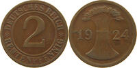 WEIMARER REPUBLIK 2 PFENNIG DIE ERROR -
