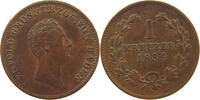 BADEN DURLACH KREUZER Leopold Großherzog (1830-1852) -