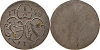 Salzburg 1/2 Kreuzer Sigismund III. Graf von Schrattenbach -