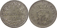 BAYERN KREUZER Maximilian II. Joseph (1848-1864) -