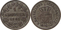 BAYERN KREUZER Maximilian II. Joseph (1848-1864) -
