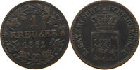 BAYERN KREUZER Maximilian II. Joseph (1848-1864) -