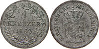 BAYERN KREUZER Maximilian II. Joseph (1848-1864) -