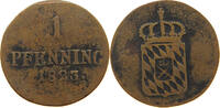 BAYERN PFENNIG Maximilian I. Joseph (1806-1825) -