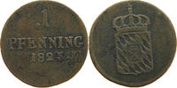 BAYERN PFENNIG Maximilian I. Joseph (1806-1825) -