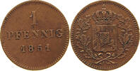BAYERN PFENNIG Maximilian II. Joseph (1848-1864) -