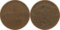 BAYERN PFENNIG Maximilian II. Joseph (1848-1864) -