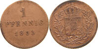 BAYERN PFENNIG Maximilian II. Joseph (1848-1864) -