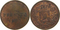 BAYERN PFENNIG Maximilian II. Joseph (1848-1864) -