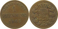 BAYERN PFENNIG Maximilian II. Joseph (1848-1864) -