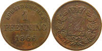 BAYERN PFENNIG Ludwig II. (1864-1886) -