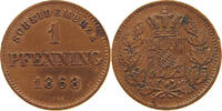 BAYERN PFENNIG Ludwig II. (1864-1886) -