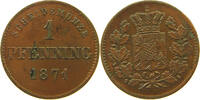 BAYERN PFENNIG Ludwig II. (1864-1886) -
