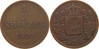 BAYERN 1/2 KREUZER Maximilian II. Joseph (1848-1864) -